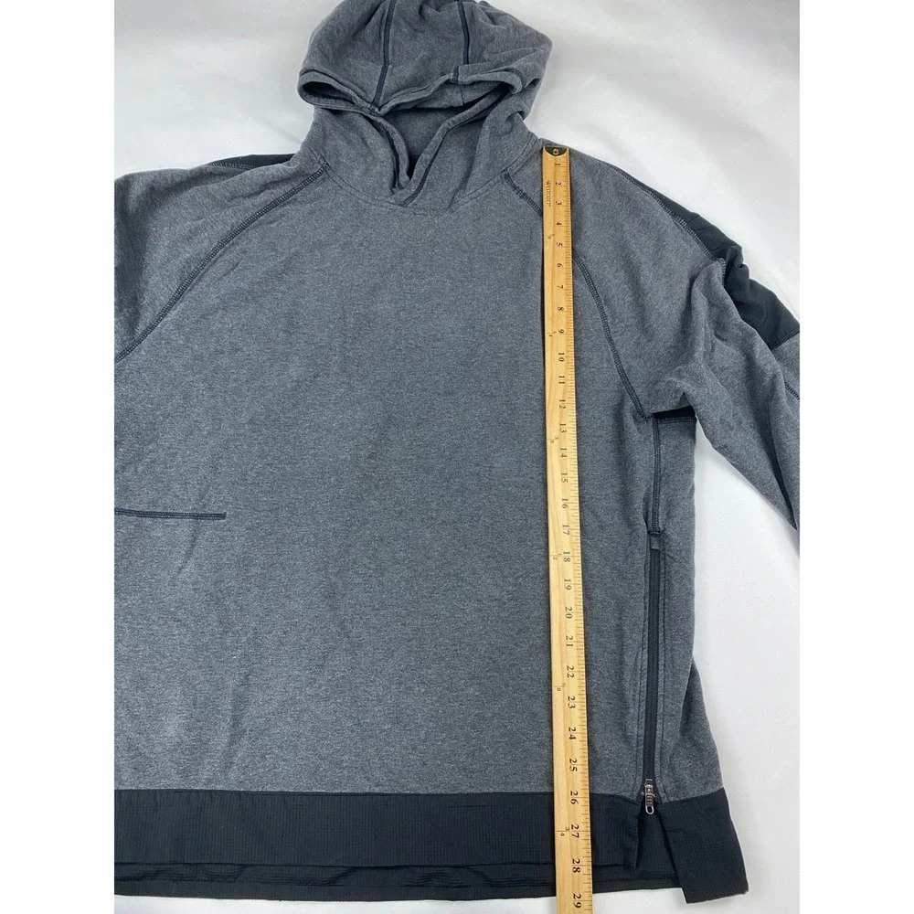 Lululemon Revival Sweatshirt Hoodie Men's Size XL Black Gray - Picture 9 of 11